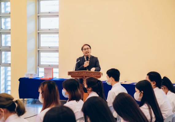 ภาพกิจกรรม  คณะวิทยาศาสตร์และเทคโนโลยี จัดโครงการบริการนักศึกษาและศิษย์เก่าสัมพันธ์ คณะวิทยาศาสตร์และเทคโนโลยีกิจกรรมเตรียมความพร้อมเพื่อออกสู่งาน