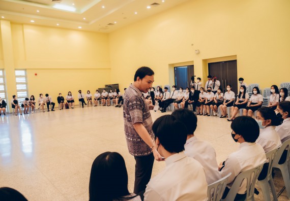 ภาพกิจกรรม  คณะวิทยาศาสตร์และเทคโนโลยี จัดโครงการบริการนักศึกษาและศิษย์เก่าสัมพันธ์ คณะวิทยาศาสตร์และเทคโนโลยีกิจกรรมเตรียมความพร้อมเพื่อออกสู่งาน