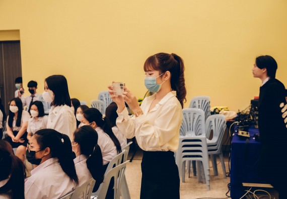 ภาพกิจกรรม  คณะวิทยาศาสตร์และเทคโนโลยี จัดโครงการบริการนักศึกษาและศิษย์เก่าสัมพันธ์ คณะวิทยาศาสตร์และเทคโนโลยีกิจกรรมเตรียมความพร้อมเพื่อออกสู่งาน