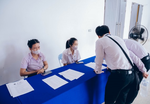 ภาพกิจกรรม  คณะวิทยาศาสตร์และเทคโนโลยี จัดพิธีมอบทุนเพื่อการศึกษา ปตท.สผ. โครงการเอส 1 ประจำปีการศึกษา 2565 ซึ่งได้รับการสนับสนุนงบประมาณจาก บริษัท ปตท.สผ. สยาม จำกัด บริษัท ในกลุ่ม ปตท. สำรวจและผลิตปิโตรเลียม จำกัด