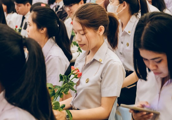 ภาพกิจกรรม  คณะวิทยาศาสตร์และเทคโนโลยี จัดโครงการพัฒนานักศึกษาคณะวิทยาศาสตร์และเทคโนโลยี กิจกรรมปัจฉิมนิเทศนักศึกษาสู่ความสำเร็จ