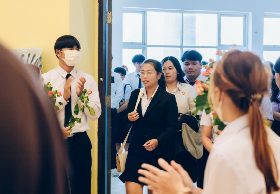 ภาพกิจกรรม  คณะวิทยาศาสตร์และเทคโนโลยี จัดโครงการพัฒนานักศึกษาคณะวิทยาศาสตร์และเทคโนโลยี กิจกรรมปัจฉิมนิเทศนักศึกษาสู่ความสำเร็จ