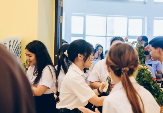 ภาพกิจกรรม  คณะวิทยาศาสตร์และเทคโนโลยี จัดโครงการพัฒนานักศึกษาคณะวิทยาศาสตร์และเทคโนโลยี กิจกรรมปัจฉิมนิเทศนักศึกษาสู่ความสำเร็จ