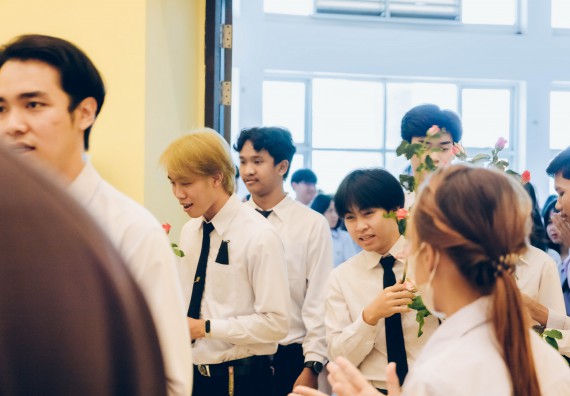 ภาพกิจกรรม  คณะวิทยาศาสตร์และเทคโนโลยี จัดโครงการพัฒนานักศึกษาคณะวิทยาศาสตร์และเทคโนโลยี กิจกรรมปัจฉิมนิเทศนักศึกษาสู่ความสำเร็จ