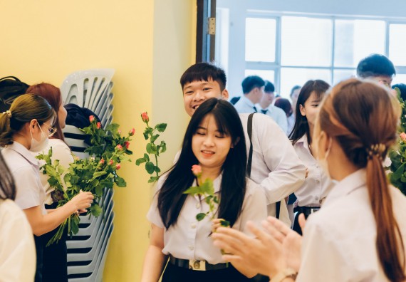 ภาพกิจกรรม  คณะวิทยาศาสตร์และเทคโนโลยี จัดโครงการพัฒนานักศึกษาคณะวิทยาศาสตร์และเทคโนโลยี กิจกรรมปัจฉิมนิเทศนักศึกษาสู่ความสำเร็จ