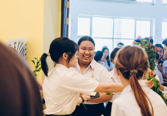 ภาพกิจกรรม  คณะวิทยาศาสตร์และเทคโนโลยี จัดโครงการพัฒนานักศึกษาคณะวิทยาศาสตร์และเทคโนโลยี กิจกรรมปัจฉิมนิเทศนักศึกษาสู่ความสำเร็จ