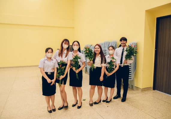 ภาพกิจกรรม  คณะวิทยาศาสตร์และเทคโนโลยี จัดโครงการพัฒนานักศึกษาคณะวิทยาศาสตร์และเทคโนโลยี กิจกรรมปัจฉิมนิเทศนักศึกษาสู่ความสำเร็จ