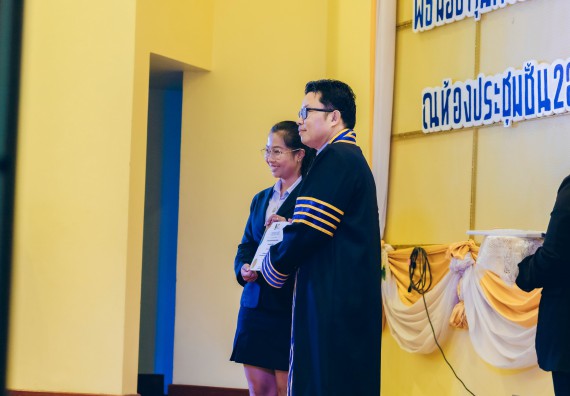 ภาพกิจกรรม  คณะวิทยาศาสตร์และเทคโนโลยี จัดโครงการพัฒนานักศึกษาคณะวิทยาศาสตร์และเทคโนโลยี กิจกรรมปัจฉิมนิเทศนักศึกษาสู่ความสำเร็จ