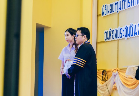 ภาพกิจกรรม  คณะวิทยาศาสตร์และเทคโนโลยี จัดโครงการพัฒนานักศึกษาคณะวิทยาศาสตร์และเทคโนโลยี กิจกรรมปัจฉิมนิเทศนักศึกษาสู่ความสำเร็จ