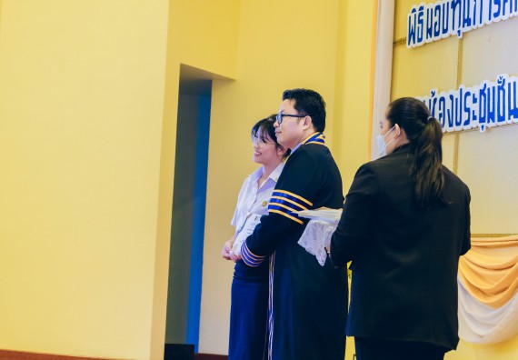 ภาพกิจกรรม  คณะวิทยาศาสตร์และเทคโนโลยี จัดโครงการพัฒนานักศึกษาคณะวิทยาศาสตร์และเทคโนโลยี กิจกรรมปัจฉิมนิเทศนักศึกษาสู่ความสำเร็จ