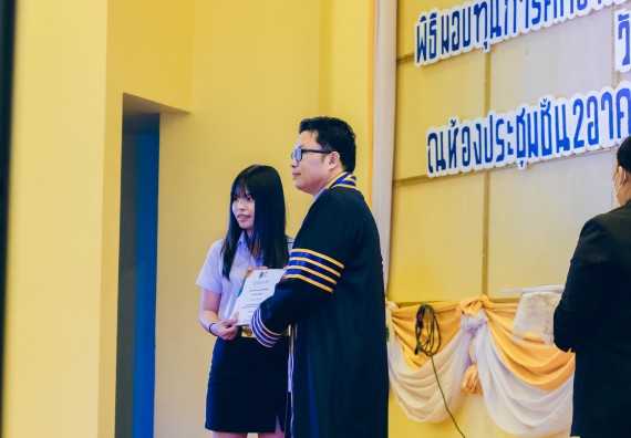 ภาพกิจกรรม  คณะวิทยาศาสตร์และเทคโนโลยี จัดโครงการพัฒนานักศึกษาคณะวิทยาศาสตร์และเทคโนโลยี กิจกรรมปัจฉิมนิเทศนักศึกษาสู่ความสำเร็จ