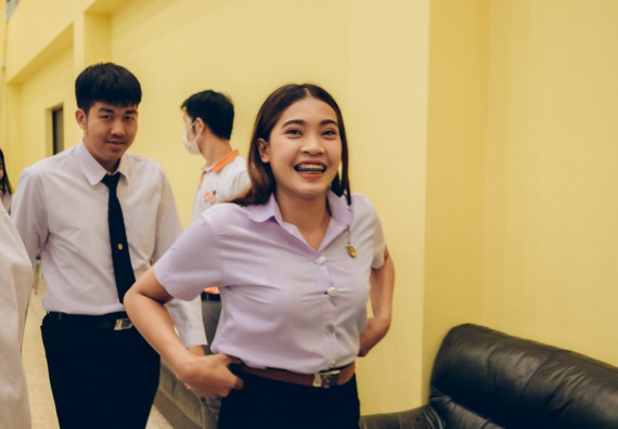 ภาพกิจกรรม  คณะวิทยาศาสตร์และเทคโนโลยี จัดโครงการพัฒนานักศึกษาคณะวิทยาศาสตร์และเทคโนโลยี กิจกรรมปัจฉิมนิเทศนักศึกษาสู่ความสำเร็จ