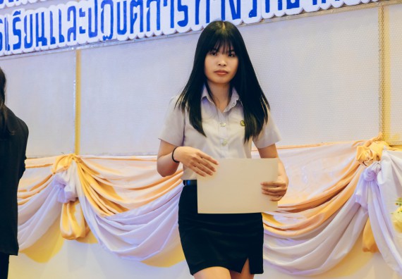 ภาพกิจกรรม  คณะวิทยาศาสตร์และเทคโนโลยี จัดโครงการพัฒนานักศึกษาคณะวิทยาศาสตร์และเทคโนโลยี กิจกรรมปัจฉิมนิเทศนักศึกษาสู่ความสำเร็จ