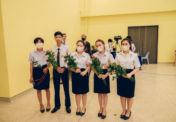 ภาพกิจกรรม  คณะวิทยาศาสตร์และเทคโนโลยี จัดโครงการพัฒนานักศึกษาคณะวิทยาศาสตร์และเทคโนโลยี กิจกรรมปัจฉิมนิเทศนักศึกษาสู่ความสำเร็จ