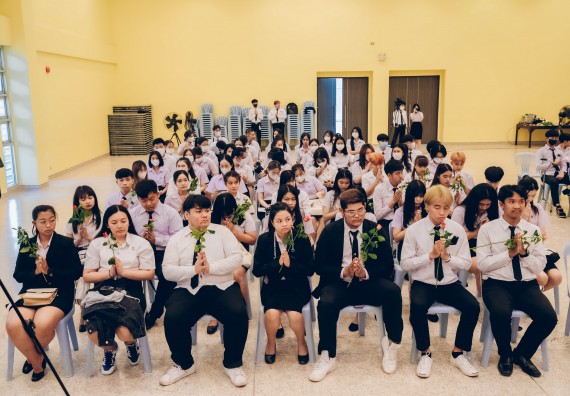 ภาพกิจกรรม  คณะวิทยาศาสตร์และเทคโนโลยี จัดโครงการพัฒนานักศึกษาคณะวิทยาศาสตร์และเทคโนโลยี กิจกรรมปัจฉิมนิเทศนักศึกษาสู่ความสำเร็จ