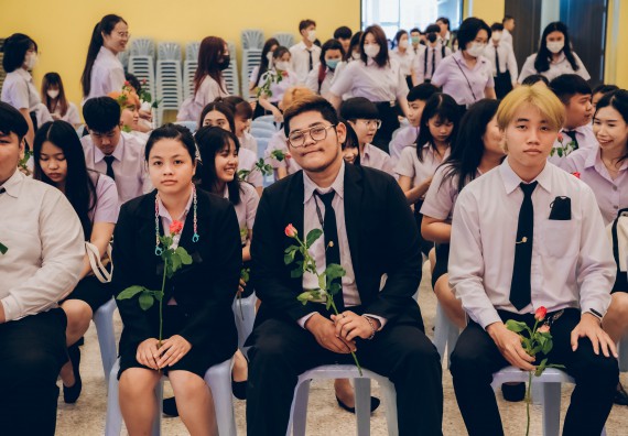 ภาพกิจกรรม  คณะวิทยาศาสตร์และเทคโนโลยี จัดโครงการพัฒนานักศึกษาคณะวิทยาศาสตร์และเทคโนโลยี กิจกรรมปัจฉิมนิเทศนักศึกษาสู่ความสำเร็จ