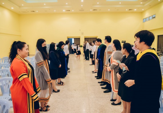 ภาพกิจกรรม  คณะวิทยาศาสตร์และเทคโนโลยี จัดโครงการพัฒนานักศึกษาคณะวิทยาศาสตร์และเทคโนโลยี กิจกรรมปัจฉิมนิเทศนักศึกษาสู่ความสำเร็จ