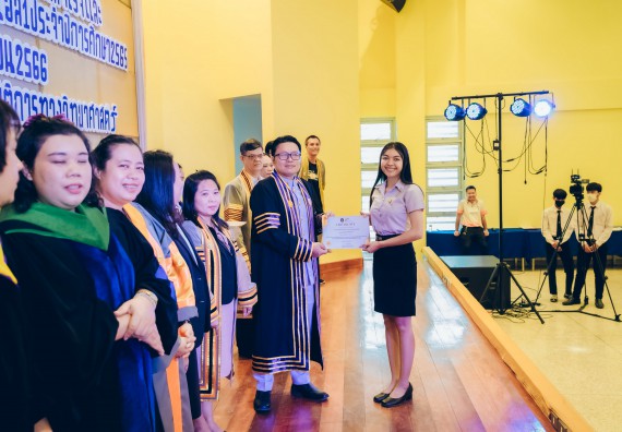 ภาพกิจกรรม  คณะวิทยาศาสตร์และเทคโนโลยี จัดโครงการพัฒนานักศึกษาคณะวิทยาศาสตร์และเทคโนโลยี กิจกรรมปัจฉิมนิเทศนักศึกษาสู่ความสำเร็จ