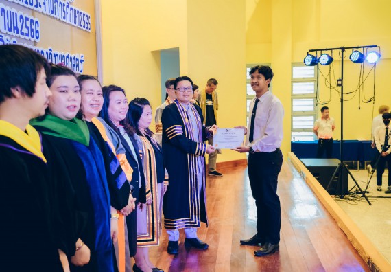 ภาพกิจกรรม  คณะวิทยาศาสตร์และเทคโนโลยี จัดโครงการพัฒนานักศึกษาคณะวิทยาศาสตร์และเทคโนโลยี กิจกรรมปัจฉิมนิเทศนักศึกษาสู่ความสำเร็จ