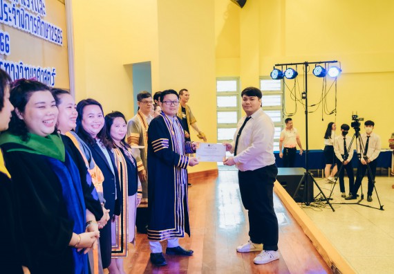 ภาพกิจกรรม  คณะวิทยาศาสตร์และเทคโนโลยี จัดโครงการพัฒนานักศึกษาคณะวิทยาศาสตร์และเทคโนโลยี กิจกรรมปัจฉิมนิเทศนักศึกษาสู่ความสำเร็จ