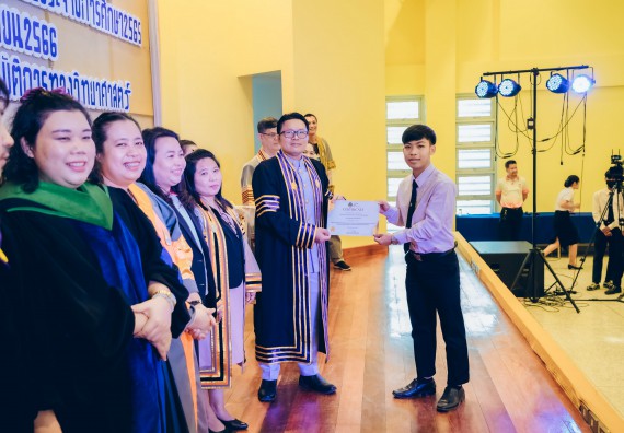 ภาพกิจกรรม  คณะวิทยาศาสตร์และเทคโนโลยี จัดโครงการพัฒนานักศึกษาคณะวิทยาศาสตร์และเทคโนโลยี กิจกรรมปัจฉิมนิเทศนักศึกษาสู่ความสำเร็จ