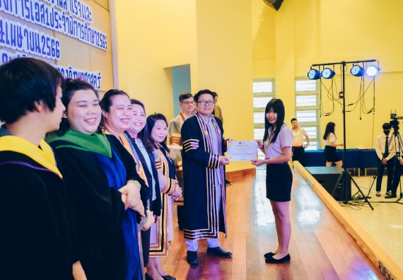 ภาพกิจกรรม  คณะวิทยาศาสตร์และเทคโนโลยี จัดโครงการพัฒนานักศึกษาคณะวิทยาศาสตร์และเทคโนโลยี กิจกรรมปัจฉิมนิเทศนักศึกษาสู่ความสำเร็จ