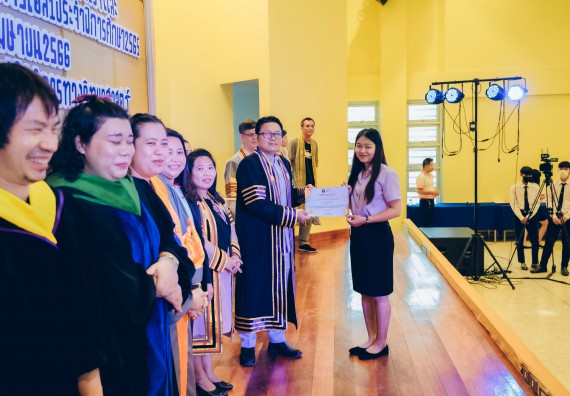 ภาพกิจกรรม  คณะวิทยาศาสตร์และเทคโนโลยี จัดโครงการพัฒนานักศึกษาคณะวิทยาศาสตร์และเทคโนโลยี กิจกรรมปัจฉิมนิเทศนักศึกษาสู่ความสำเร็จ