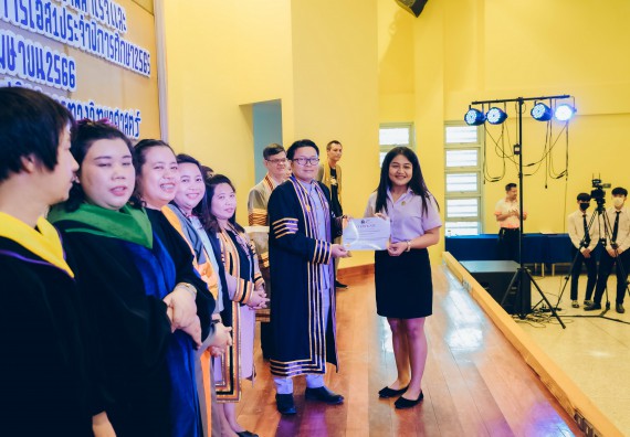 ภาพกิจกรรม  คณะวิทยาศาสตร์และเทคโนโลยี จัดโครงการพัฒนานักศึกษาคณะวิทยาศาสตร์และเทคโนโลยี กิจกรรมปัจฉิมนิเทศนักศึกษาสู่ความสำเร็จ