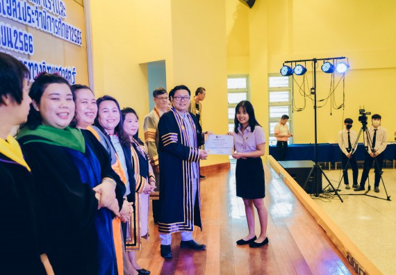 ภาพกิจกรรม  คณะวิทยาศาสตร์และเทคโนโลยี จัดโครงการพัฒนานักศึกษาคณะวิทยาศาสตร์และเทคโนโลยี กิจกรรมปัจฉิมนิเทศนักศึกษาสู่ความสำเร็จ