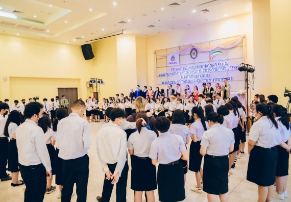 ภาพกิจกรรม  คณะวิทยาศาสตร์และเทคโนโลยี จัดโครงการพัฒนานักศึกษาคณะวิทยาศาสตร์และเทคโนโลยี กิจกรรมปัจฉิมนิเทศนักศึกษาสู่ความสำเร็จ