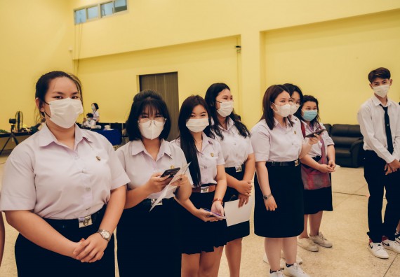 ภาพกิจกรรม  คณะวิทยาศาสตร์และเทคโนโลยี จัดโครงการพัฒนานักศึกษาคณะวิทยาศาสตร์และเทคโนโลยี กิจกรรมปัจฉิมนิเทศนักศึกษาสู่ความสำเร็จ