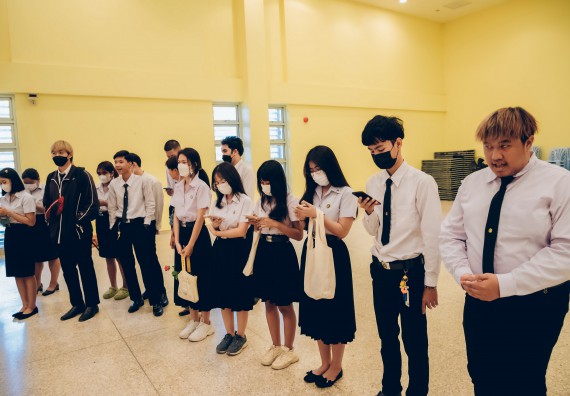 ภาพกิจกรรม  คณะวิทยาศาสตร์และเทคโนโลยี จัดโครงการพัฒนานักศึกษาคณะวิทยาศาสตร์และเทคโนโลยี กิจกรรมปัจฉิมนิเทศนักศึกษาสู่ความสำเร็จ