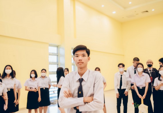 ภาพกิจกรรม  คณะวิทยาศาสตร์และเทคโนโลยี จัดโครงการพัฒนานักศึกษาคณะวิทยาศาสตร์และเทคโนโลยี กิจกรรมปัจฉิมนิเทศนักศึกษาสู่ความสำเร็จ