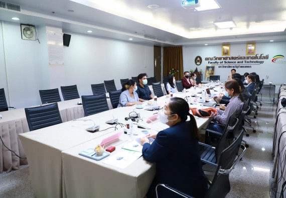 ภาพกิจกรรม  คณะวิทยาศาสตร์และเทคโนโลยี จัดกิจกรรมแลกเปลี่ยนเรียนรู้ในการทำหลักสูตรวิทยาศาสตรมหาบัณฑิต สาขาวิชาวิทยาศาสตร์ศึกษา