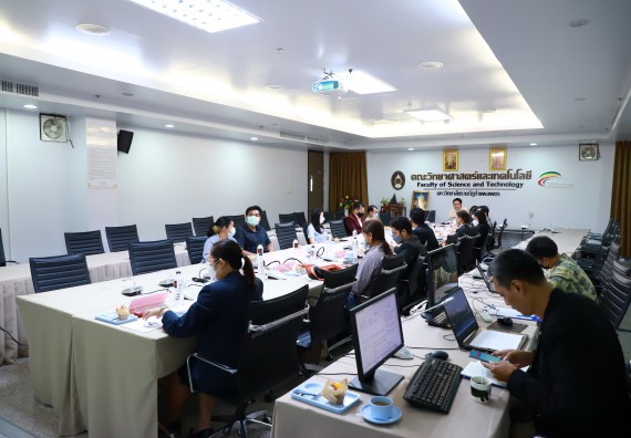 ภาพกิจกรรม  คณะวิทยาศาสตร์และเทคโนโลยี จัดกิจกรรมแลกเปลี่ยนเรียนรู้ในการทำหลักสูตรวิทยาศาสตรมหาบัณฑิต สาขาวิชาวิทยาศาสตร์ศึกษา