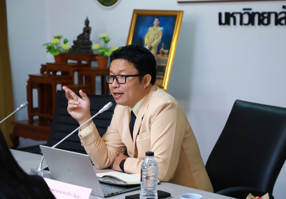 ภาพกิจกรรม  คณะวิทยาศาสตร์และเทคโนโลยี จัดกิจกรรมแลกเปลี่ยนเรียนรู้ในการทำหลักสูตรวิทยาศาสตรมหาบัณฑิต สาขาวิชาวิทยาศาสตร์ศึกษา