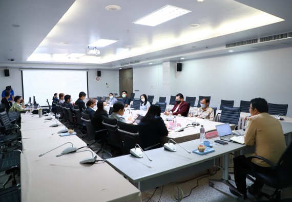 ภาพกิจกรรม  คณะวิทยาศาสตร์และเทคโนโลยี จัดกิจกรรมแลกเปลี่ยนเรียนรู้ในการทำหลักสูตรวิทยาศาสตรมหาบัณฑิต สาขาวิชาวิทยาศาสตร์ศึกษา