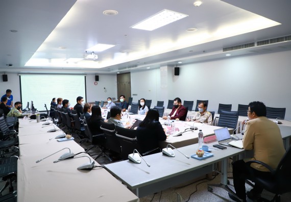 ภาพกิจกรรม  คณะวิทยาศาสตร์และเทคโนโลยี จัดกิจกรรมแลกเปลี่ยนเรียนรู้ในการทำหลักสูตรวิทยาศาสตรมหาบัณฑิต สาขาวิชาวิทยาศาสตร์ศึกษา