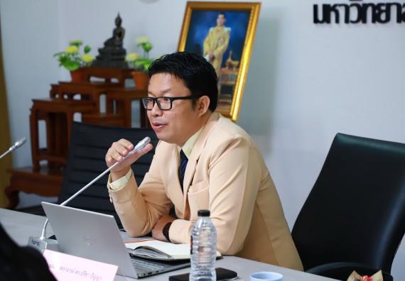 ภาพกิจกรรม  คณะวิทยาศาสตร์และเทคโนโลยี จัดกิจกรรมแลกเปลี่ยนเรียนรู้ในการทำหลักสูตรวิทยาศาสตรมหาบัณฑิต สาขาวิชาวิทยาศาสตร์ศึกษา