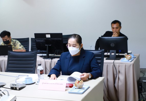 ภาพกิจกรรม  คณะวิทยาศาสตร์และเทคโนโลยี จัดกิจกรรมแลกเปลี่ยนเรียนรู้ในการทำหลักสูตรวิทยาศาสตรมหาบัณฑิต สาขาวิชาวิทยาศาสตร์ศึกษา