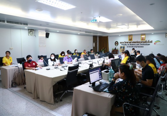 ภาพกิจกรรม   คณะวิทยาศาสตร์และเทคโนโลยี จัดประชุมประธานโปรแกรมวิชาและคณะกรรมการขับเคลื่อนการรับนักศึกษา ครั้งที่ 11 ปีการศึกษา 2566