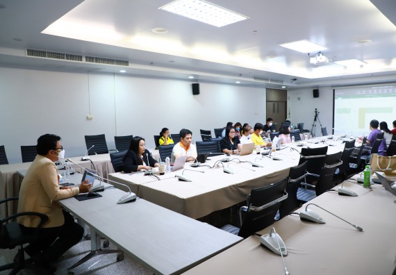 ภาพกิจกรรม   คณะวิทยาศาสตร์และเทคโนโลยี จัดประชุมประธานโปรแกรมวิชาและคณะกรรมการขับเคลื่อนการรับนักศึกษา ครั้งที่ 11 ปีการศึกษา 2566