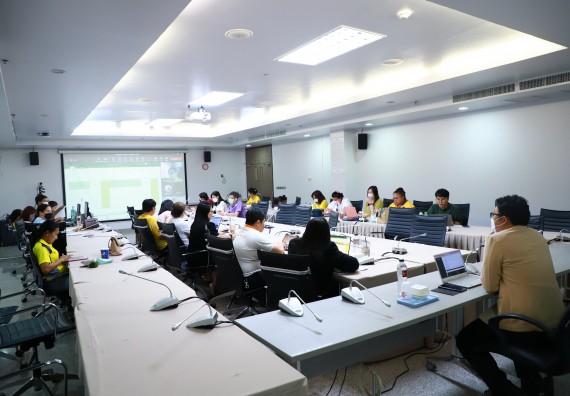 ภาพกิจกรรม   คณะวิทยาศาสตร์และเทคโนโลยี จัดประชุมประธานโปรแกรมวิชาและคณะกรรมการขับเคลื่อนการรับนักศึกษา ครั้งที่ 11 ปีการศึกษา 2566