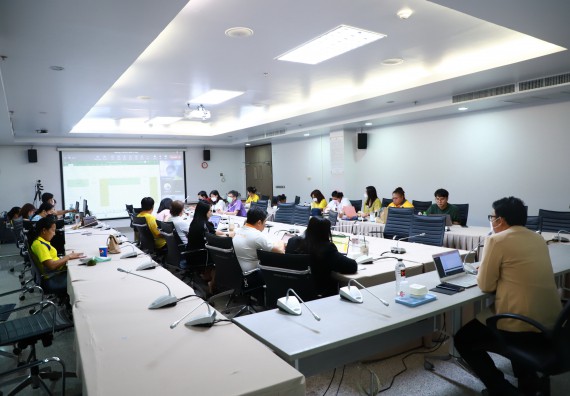 ภาพกิจกรรม   คณะวิทยาศาสตร์และเทคโนโลยี จัดประชุมประธานโปรแกรมวิชาและคณะกรรมการขับเคลื่อนการรับนักศึกษา ครั้งที่ 11 ปีการศึกษา 2566