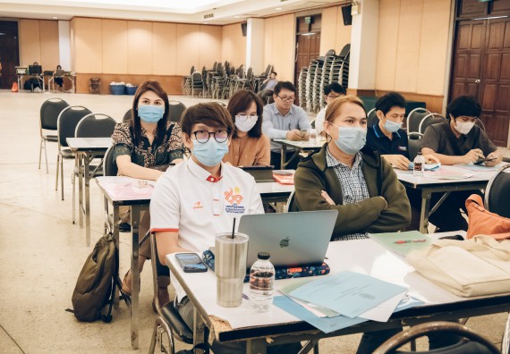 ภาพกิจกรรม  ผู้บริหาร คณาจารย์ และบุคลากร คณะวิทยาศาสตร์และเทคโนโลยีเข้าร่วม โครงการประชุมเชิงปฏิบัติการ “ทบทวนแผนกลยุทธ์ 2566 – 2570 และแผนปฏิบัติราชการ ประจำปี 2566