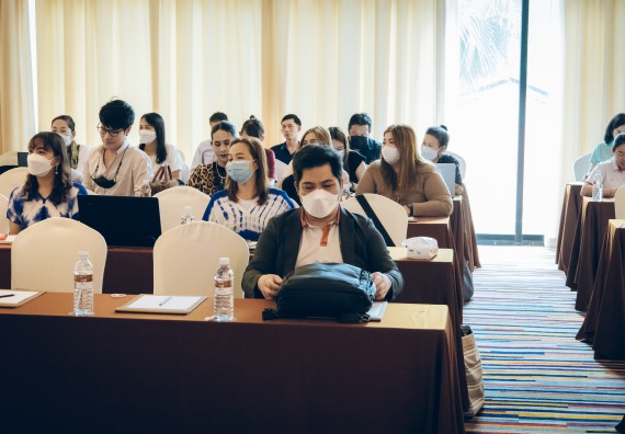 ภาพกิจกรรม  ผู้บริหาร คณาจารย์ และบุคลากร คณะวิทยาศาสตร์และเทคโนโลยีเข้าร่วม โครงการประชุมเชิงปฏิบัติการ “ทบทวนแผนกลยุทธ์ 2566 – 2570 และแผนปฏิบัติราชการ ประจำปี 2566