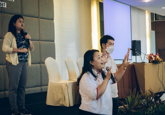 ภาพกิจกรรม  ผู้บริหาร คณาจารย์ และบุคลากร คณะวิทยาศาสตร์และเทคโนโลยีเข้าร่วม โครงการประชุมเชิงปฏิบัติการ “ทบทวนแผนกลยุทธ์ 2566 – 2570 และแผนปฏิบัติราชการ ประจำปี 2566