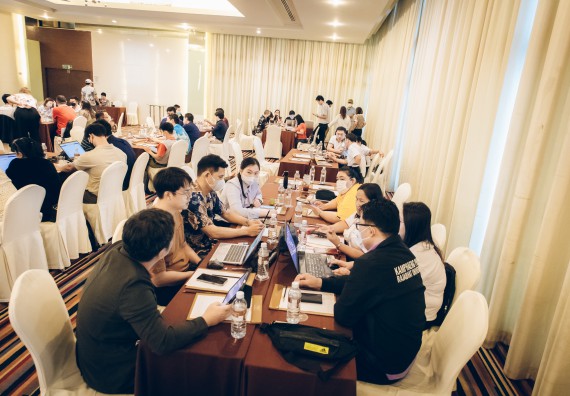 ภาพกิจกรรม  ผู้บริหาร คณาจารย์ และบุคลากร คณะวิทยาศาสตร์และเทคโนโลยีเข้าร่วม โครงการประชุมเชิงปฏิบัติการ “ทบทวนแผนกลยุทธ์ 2566 – 2570 และแผนปฏิบัติราชการ ประจำปี 2566