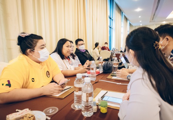 ภาพกิจกรรม  ผู้บริหาร คณาจารย์ และบุคลากร คณะวิทยาศาสตร์และเทคโนโลยีเข้าร่วม โครงการประชุมเชิงปฏิบัติการ “ทบทวนแผนกลยุทธ์ 2566 – 2570 และแผนปฏิบัติราชการ ประจำปี 2566