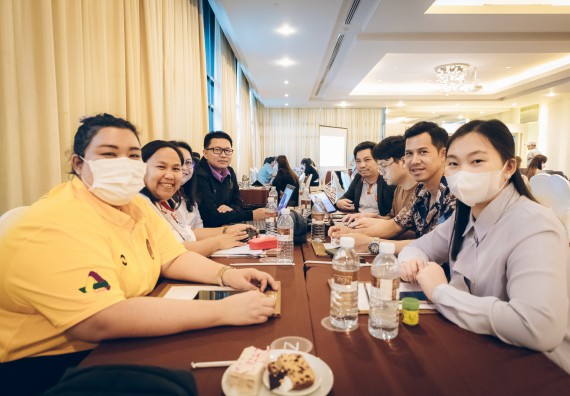 ภาพกิจกรรม  ผู้บริหาร คณาจารย์ และบุคลากร คณะวิทยาศาสตร์และเทคโนโลยีเข้าร่วม โครงการประชุมเชิงปฏิบัติการ “ทบทวนแผนกลยุทธ์ 2566 – 2570 และแผนปฏิบัติราชการ ประจำปี 2566